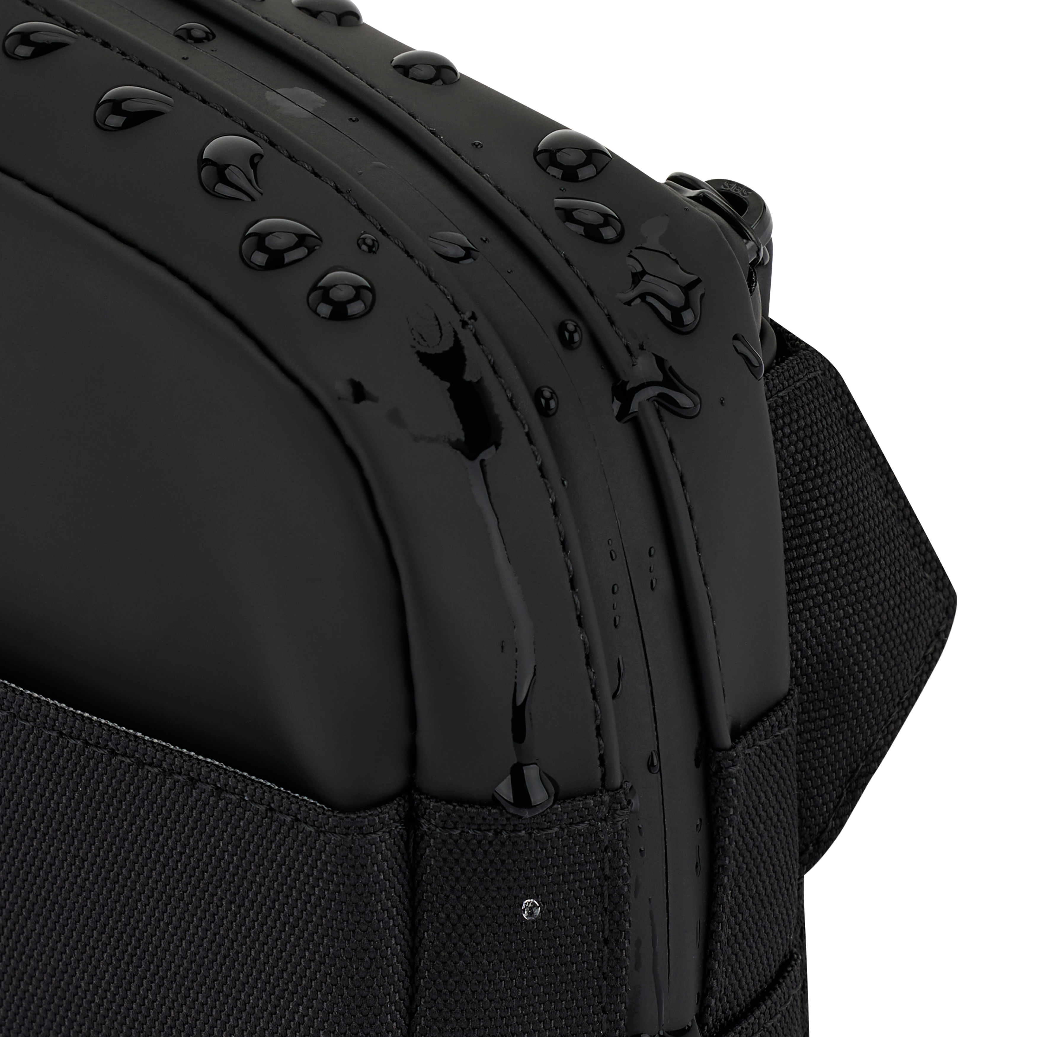 Kapten & Son Bergen Pro Crossbody All Black wasserabweisende Umhängetasche
