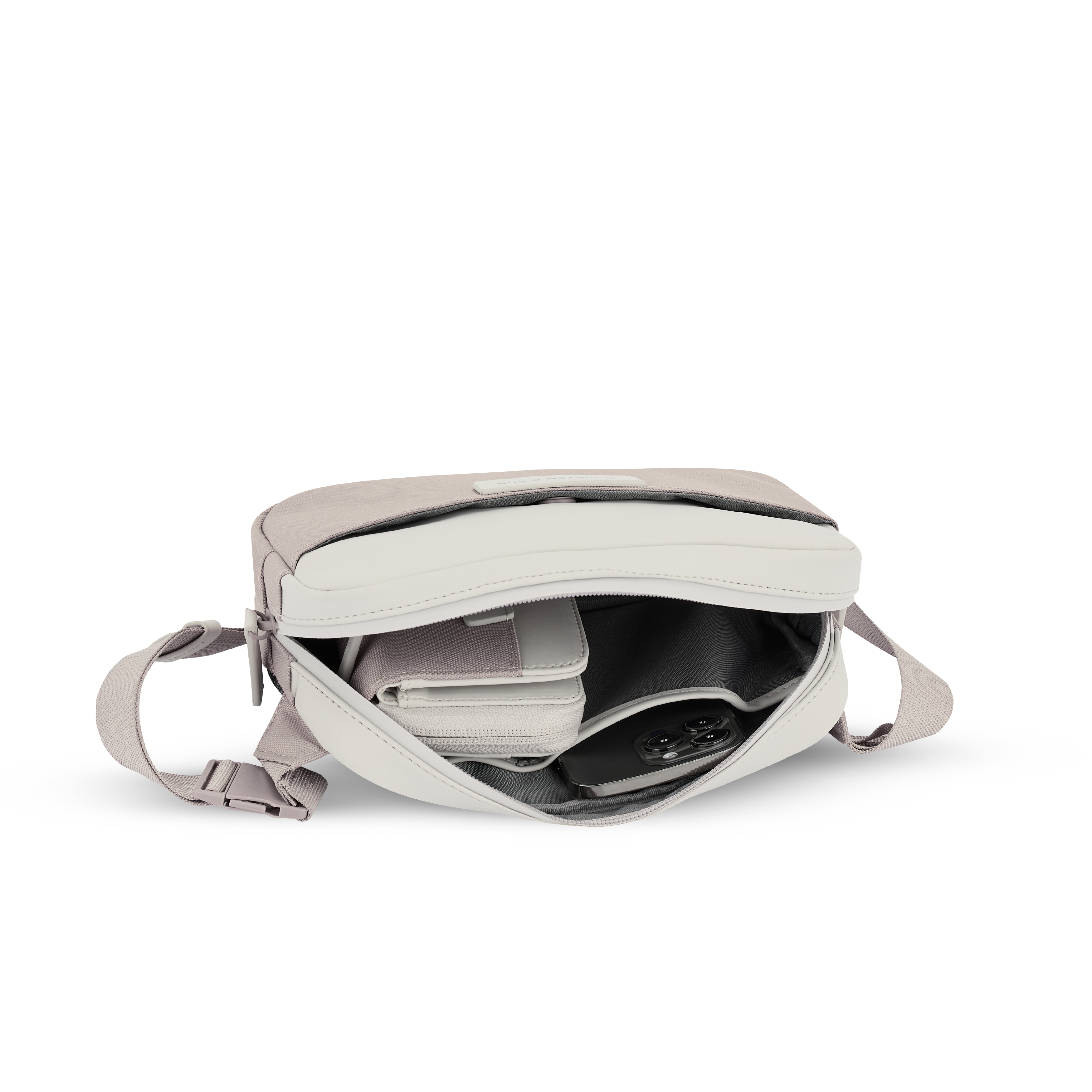 Kapten & Son Bergen Pro Crossbody Muted Clay Umhängetasche Innenansicht