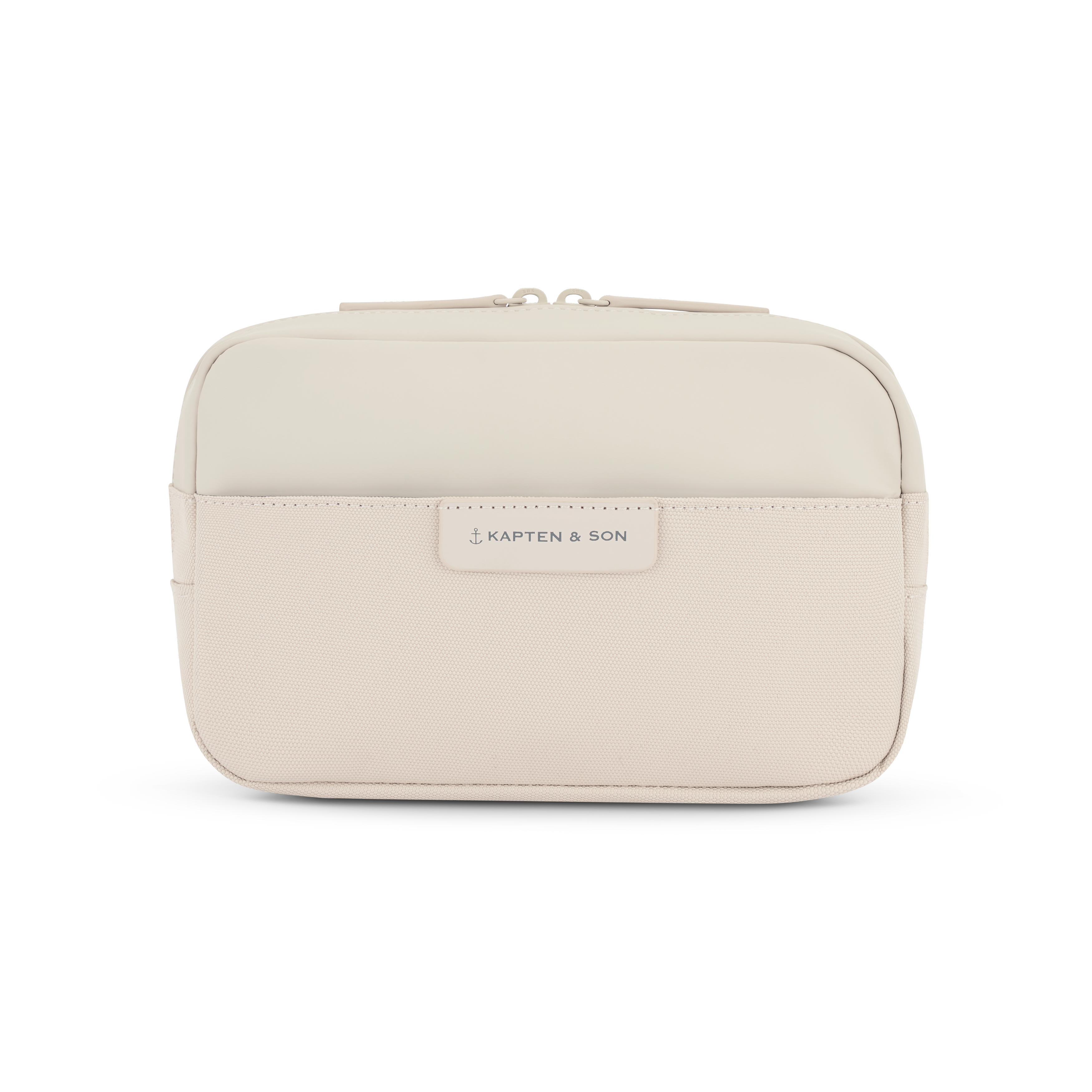 Kapten & Son Bergen Pro Crossbody Sandstone Umhängetasche Frontansicht