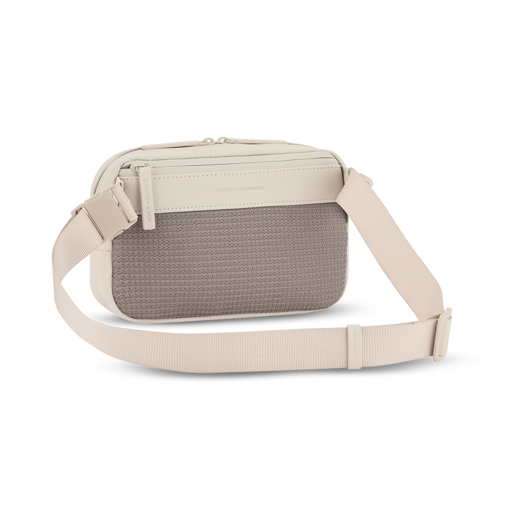 Kapten & Son Bergen Pro Crossbody Sandstone Umhängetasche Rückansicht