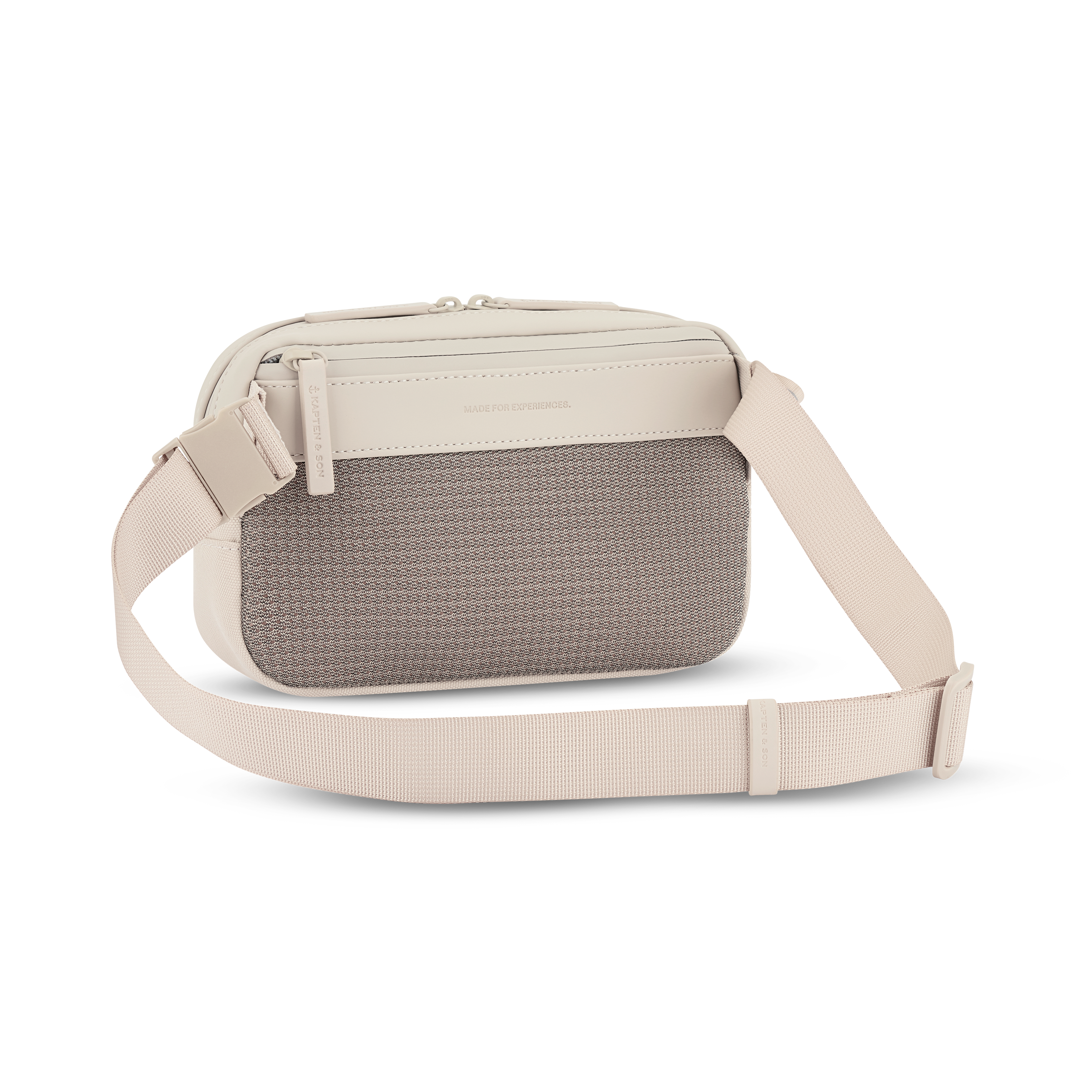Kapten & Son Bergen Pro Crossbody Sandstone Umhängetasche Rückansicht