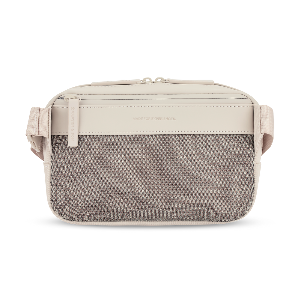 Kapten & Son Bergen Pro Crossbody Sandstone Umhängetasche Rückansicht