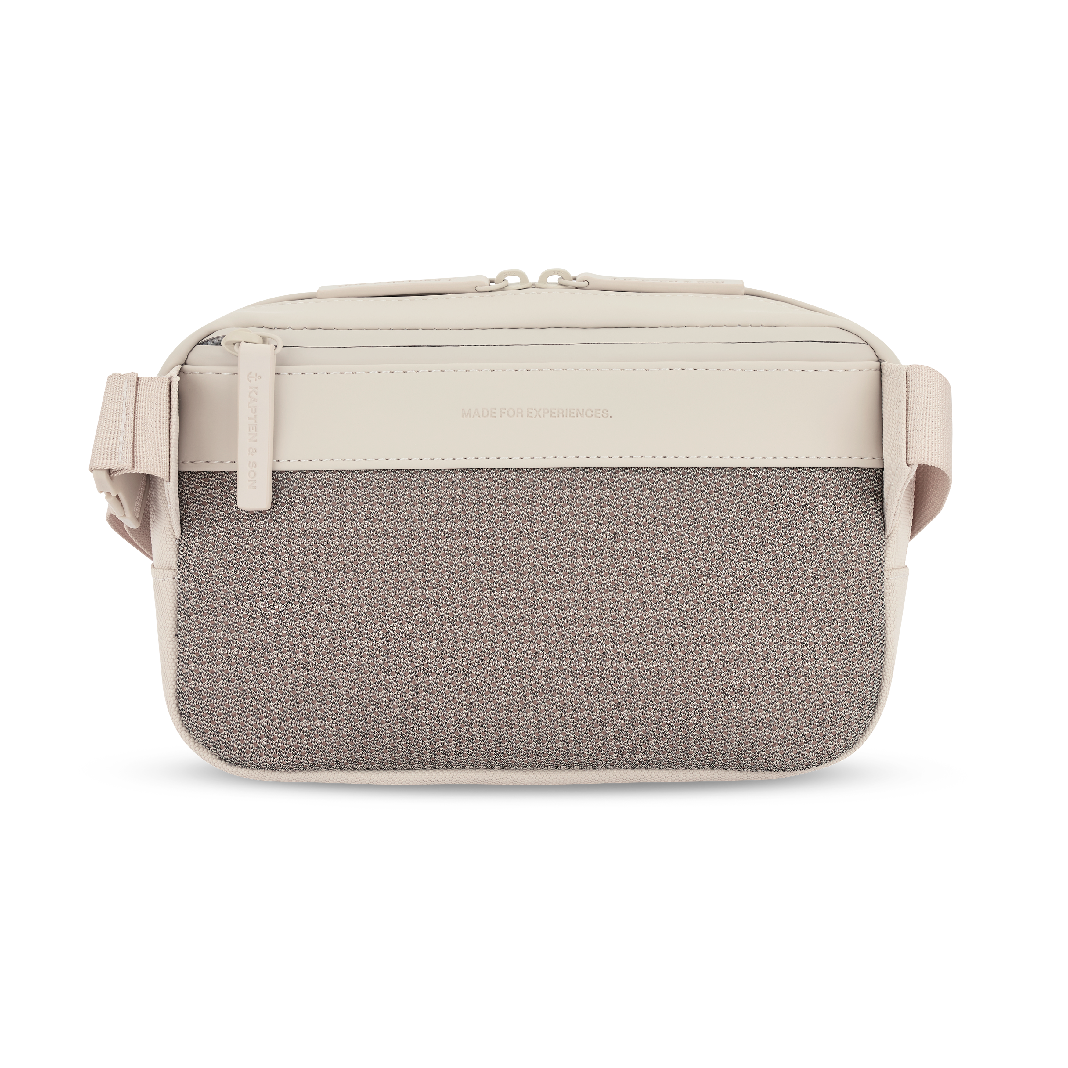 Kapten & Son Bergen Pro Crossbody Sandstone Umhängetasche Rückansicht