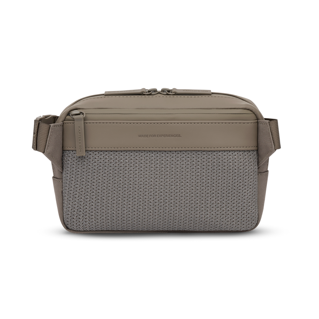 Kapten & Son Bergen Pro Crossbody Walnut Umhängetasche Rückseite
