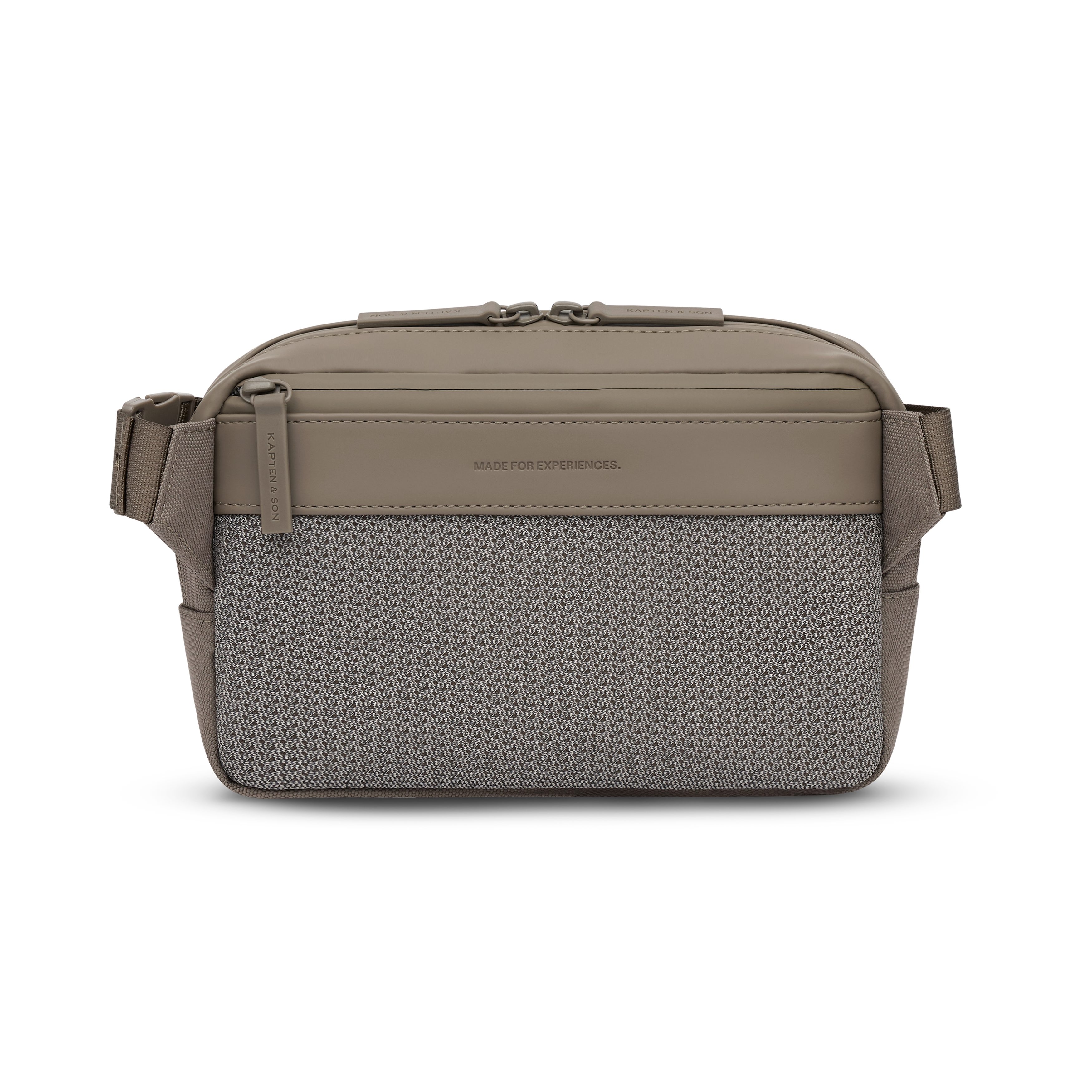 Kapten & Son Bergen Pro Crossbody Walnut Umhängetasche Rückseite
