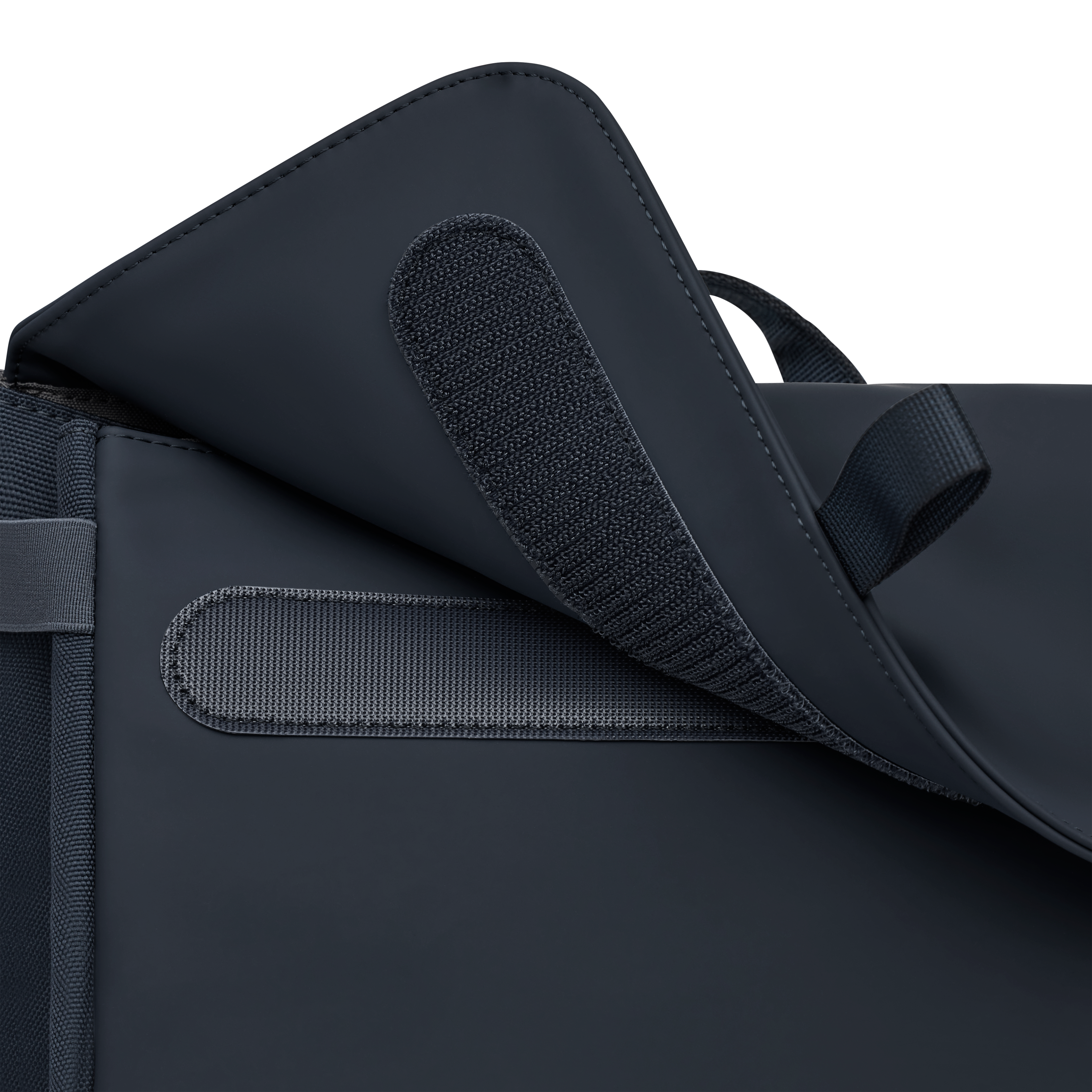 Sac à dos Kapten & Son Fyn Navy Blue, vue détaillée de la fermeture éclair, 13 L, bleu marine
