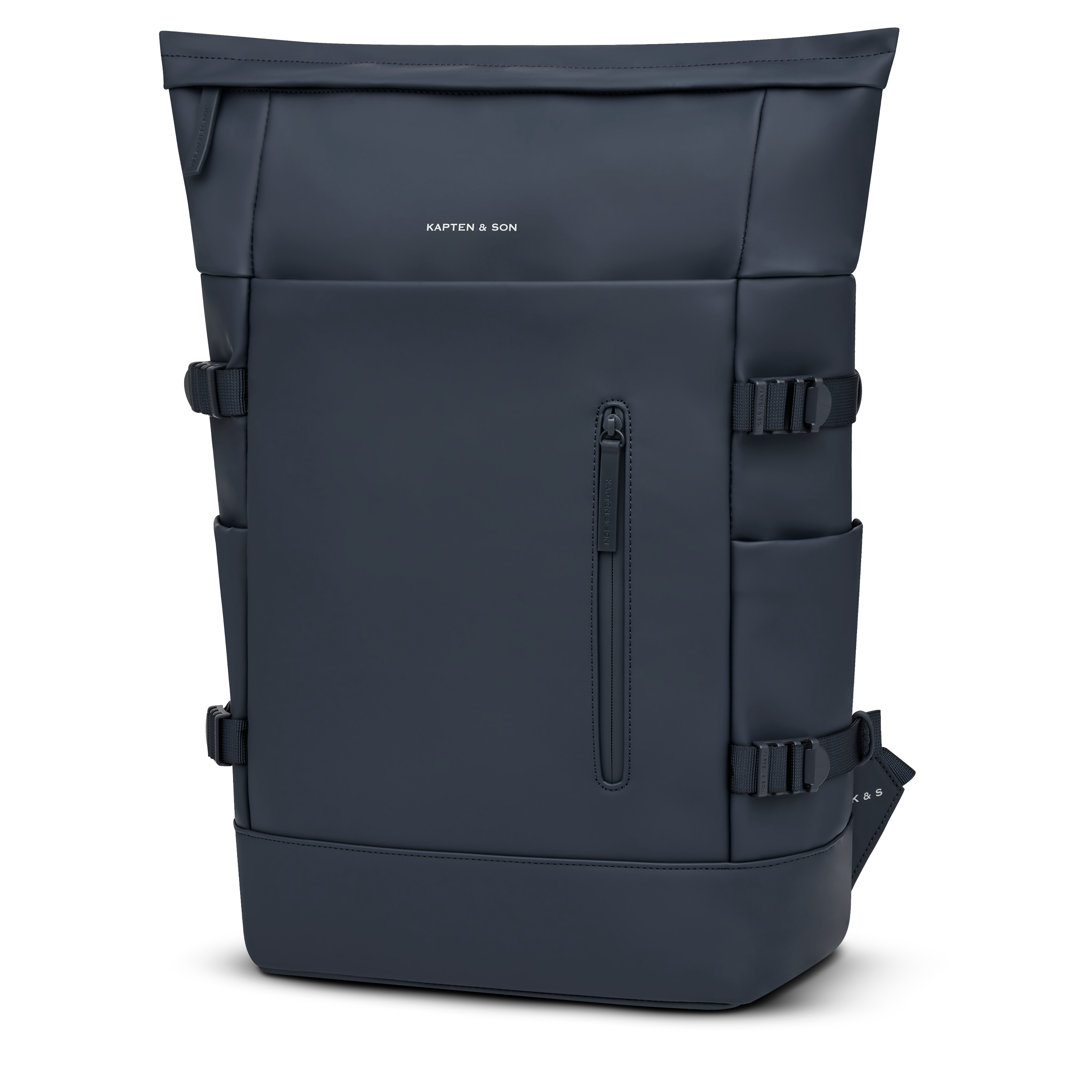 Sac à dos Helsinki Pro de Kapten & Son en couleur Navy Blue, vue de côté