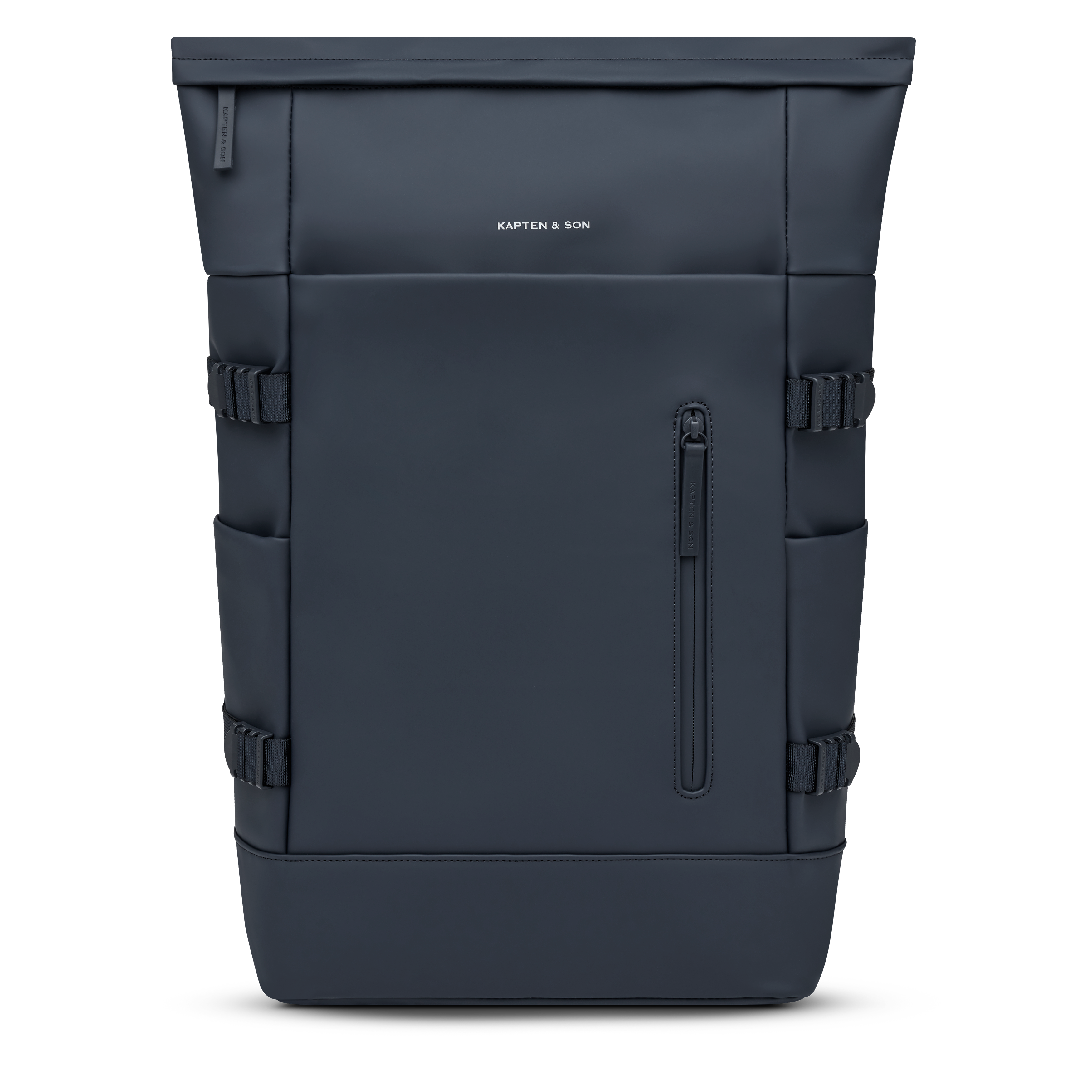 Sac à dos Helsinki Pro de Kapten & Son en couleur Navy Blue, vue de face