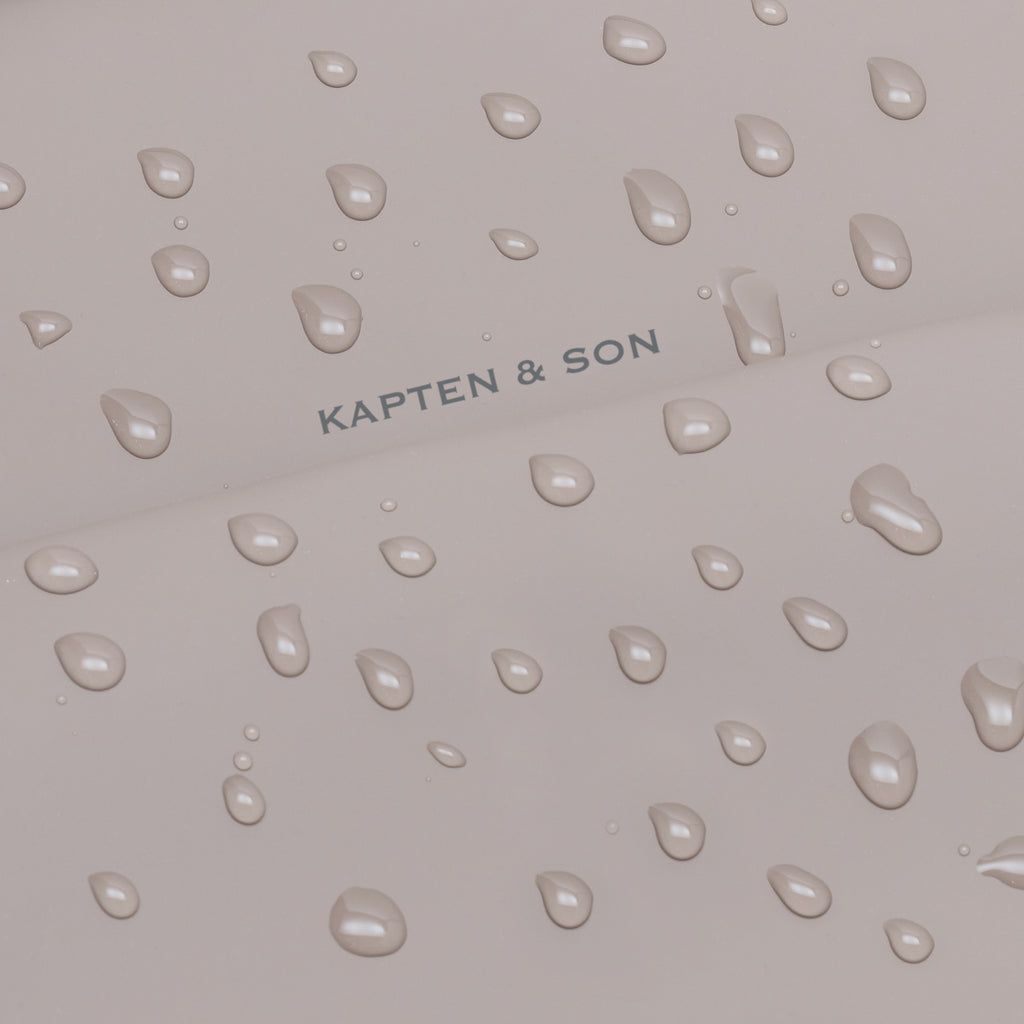 Sac à dos imperméable Helsinki de Kapten & Son en couleur Muted Rose, vue détaillée