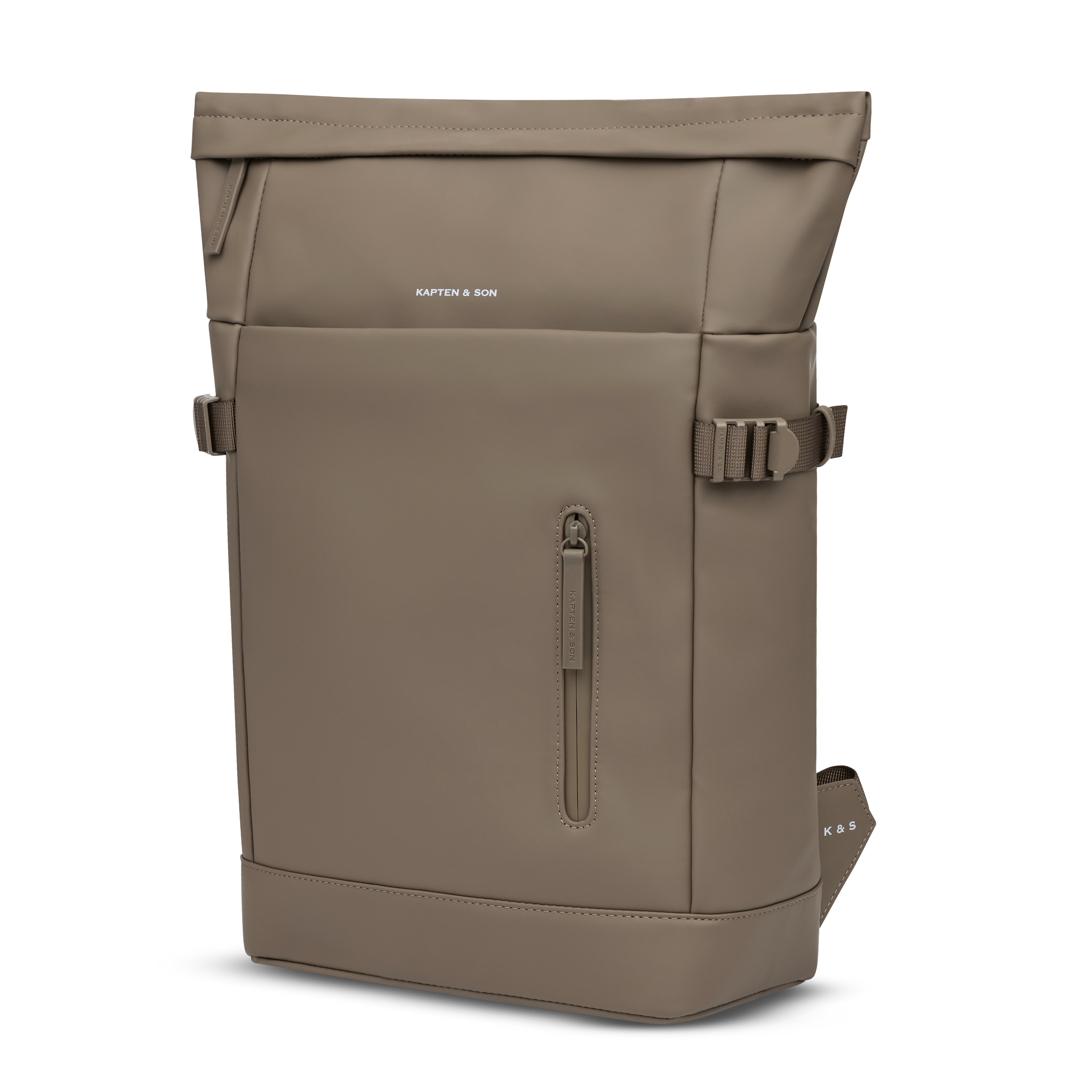 Sac à dos Helsinki de Kapten & Son en couleur Walnut, vue de côté