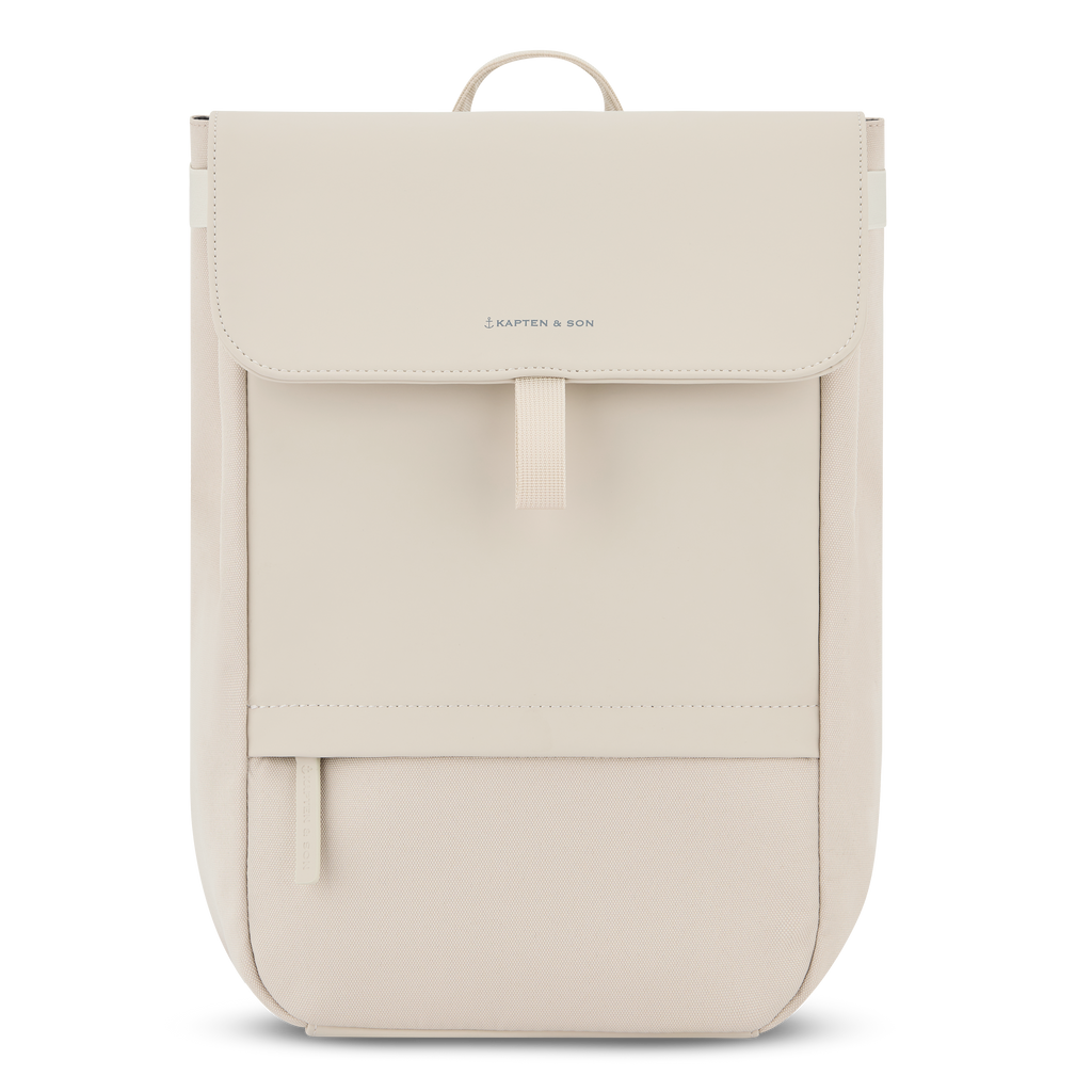 Kapten & Son Fyn Sandstone Rucksack Frontansicht
