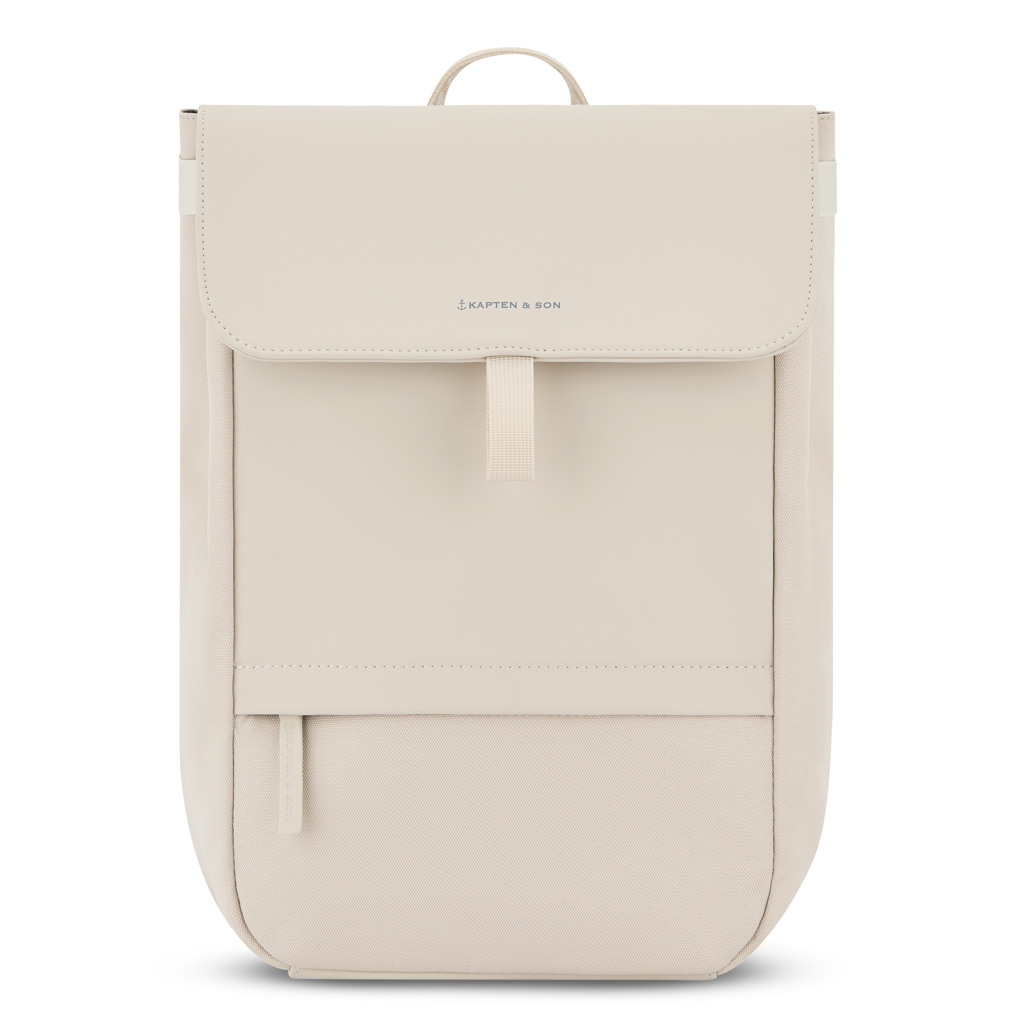 Kapten & Son Fyn Sandstone Rucksack Frontansicht