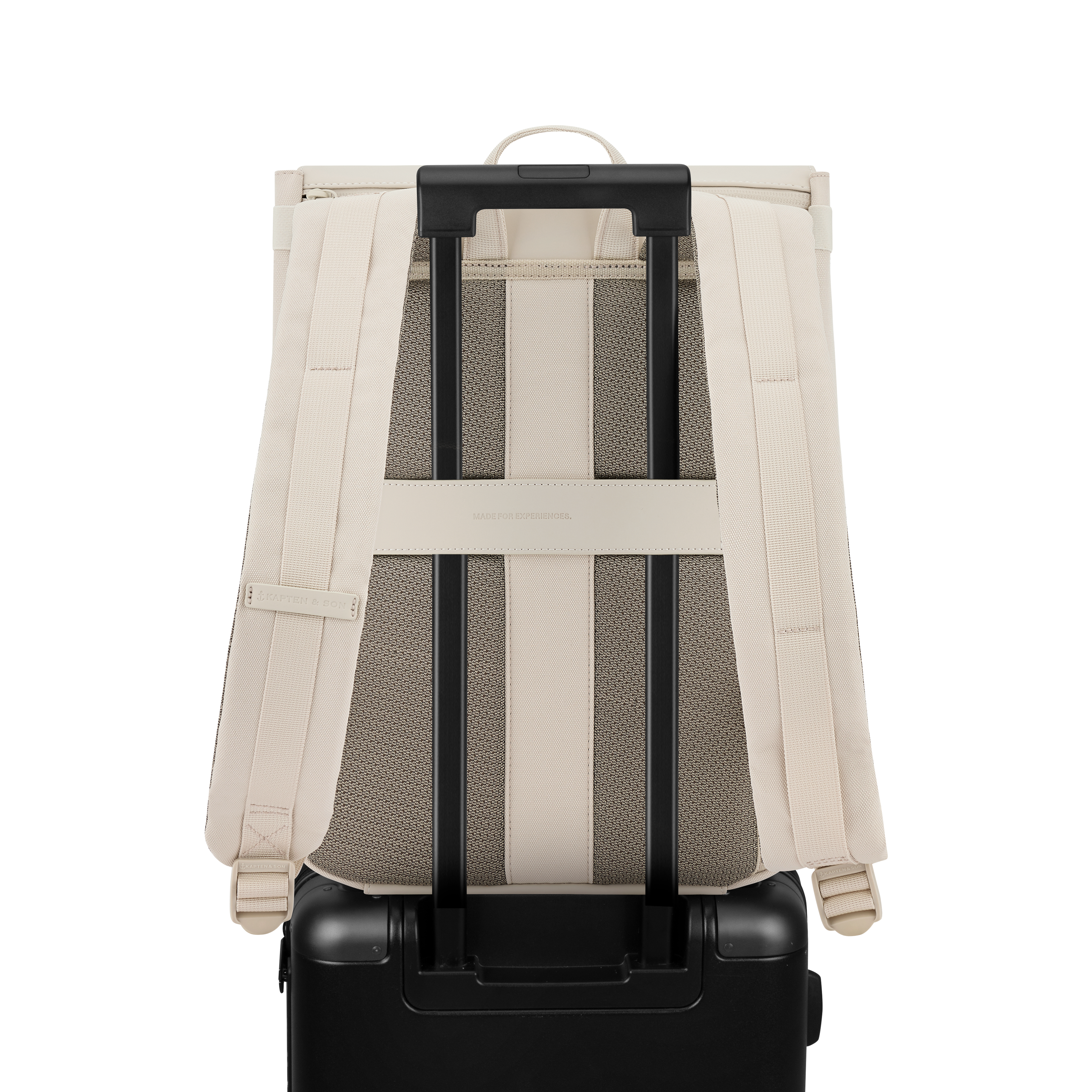 Kapten & Son Fyn Sandstone Rucksack mit Kofferbefestigung
