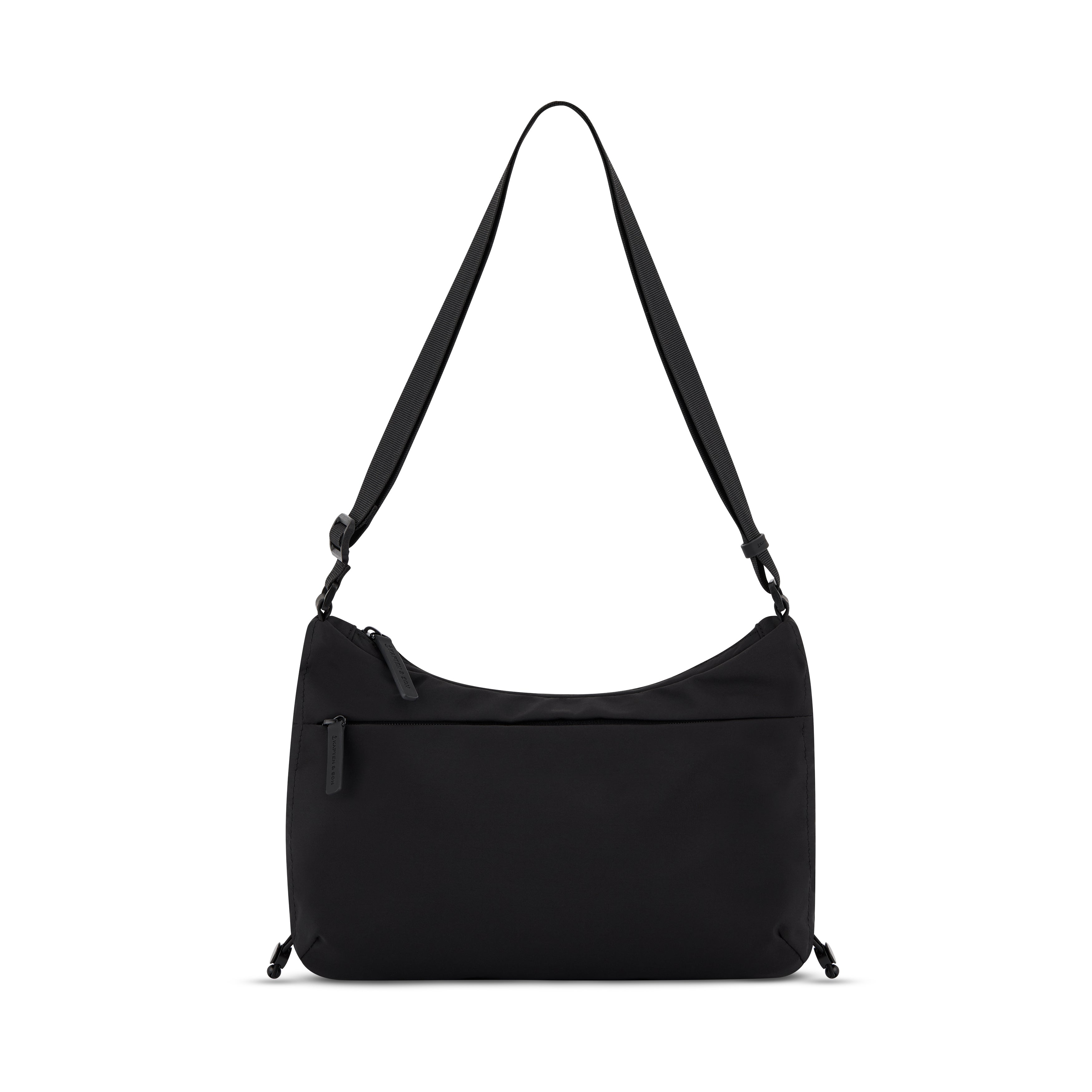 Kapten & Son Skara Small Black Umhängetasche Rückansicht