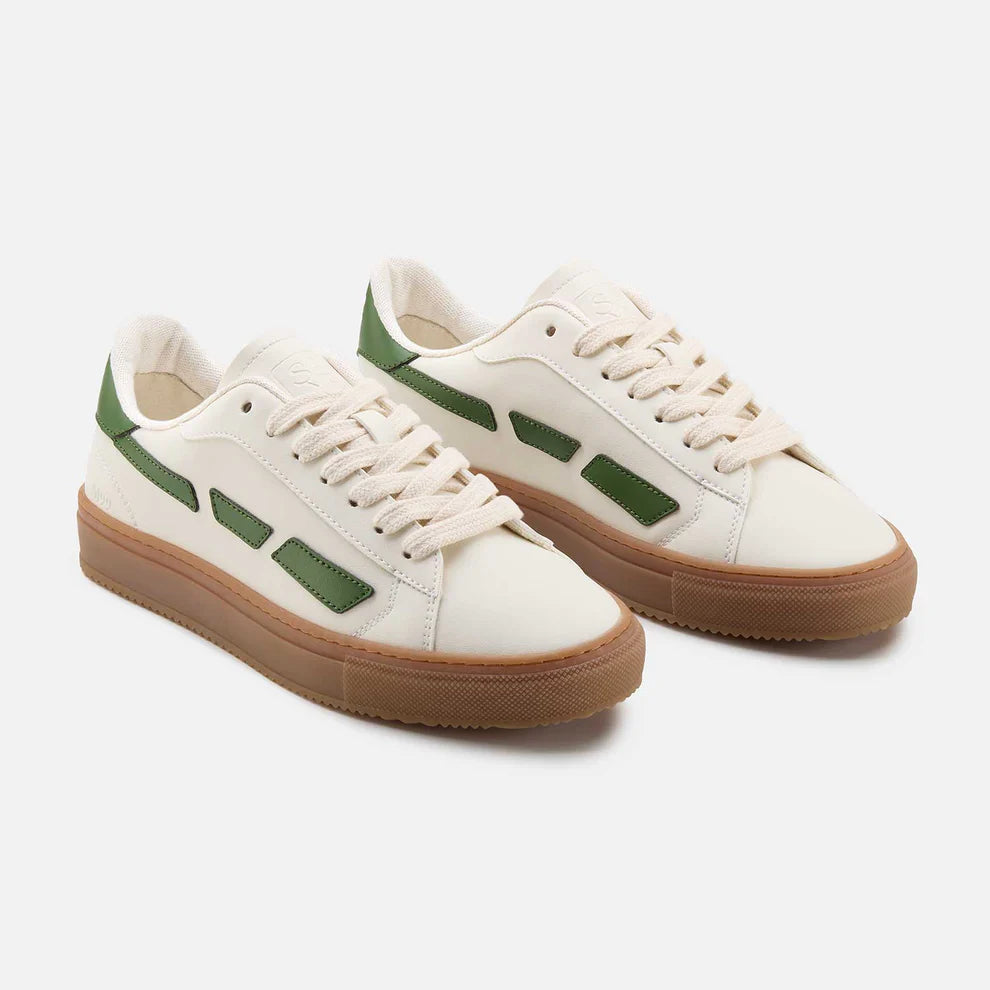 Meeko M99 sneakers pine caramel vue lateral 
