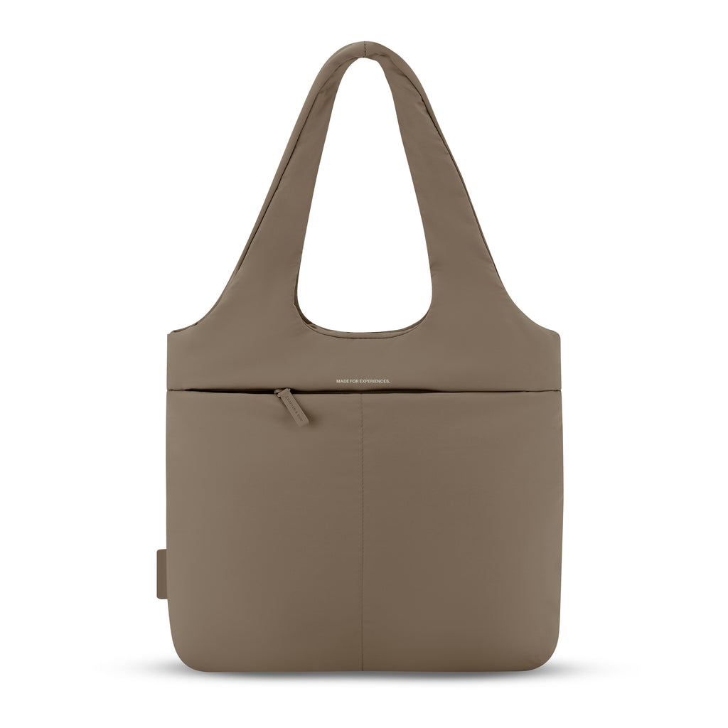 Kapten & Son Skara Cloud Shopper Walnut Umhängetasche Rückseite