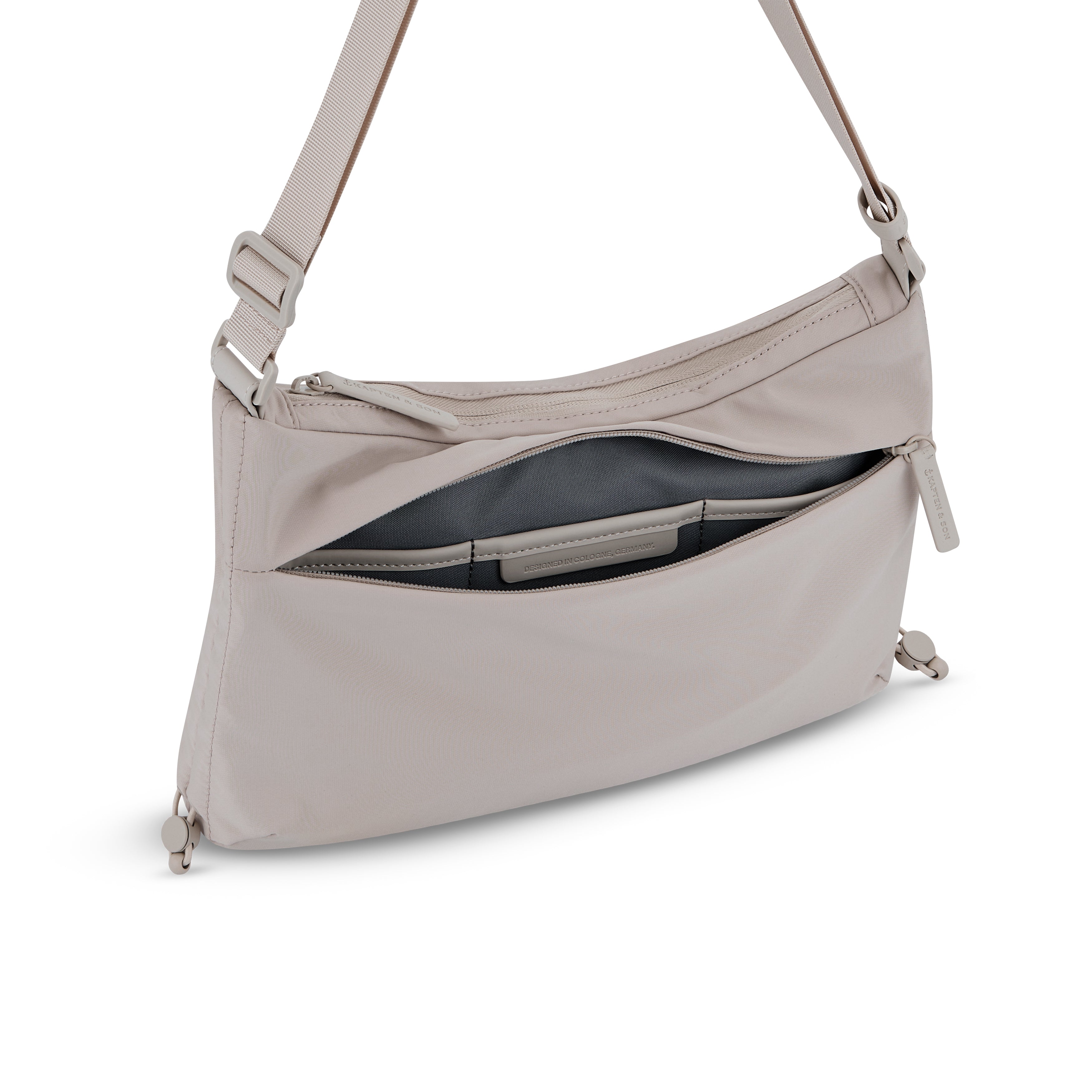 Kapten & Son Skara Small Muted Rose Umhängetasche Seitentasche