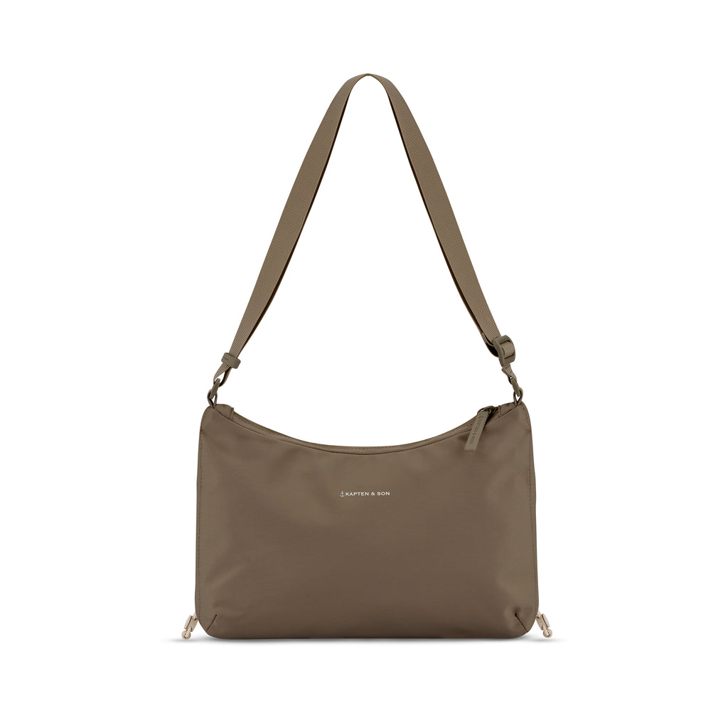 Kapten & Son Skara Small Walnut Umhängetasche Frontansicht