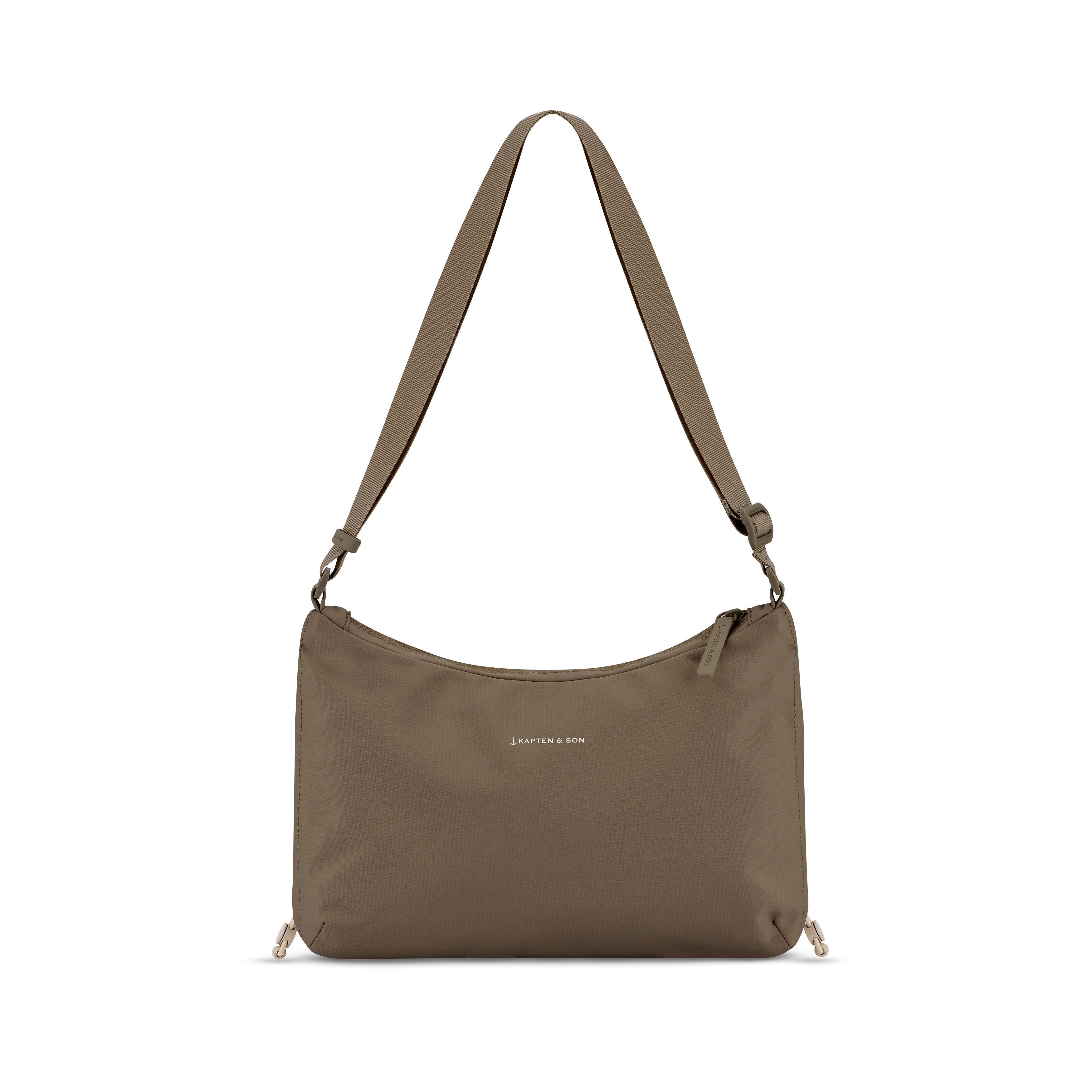Kapten & Son Skara Small Walnut Umhängetasche Frontansicht