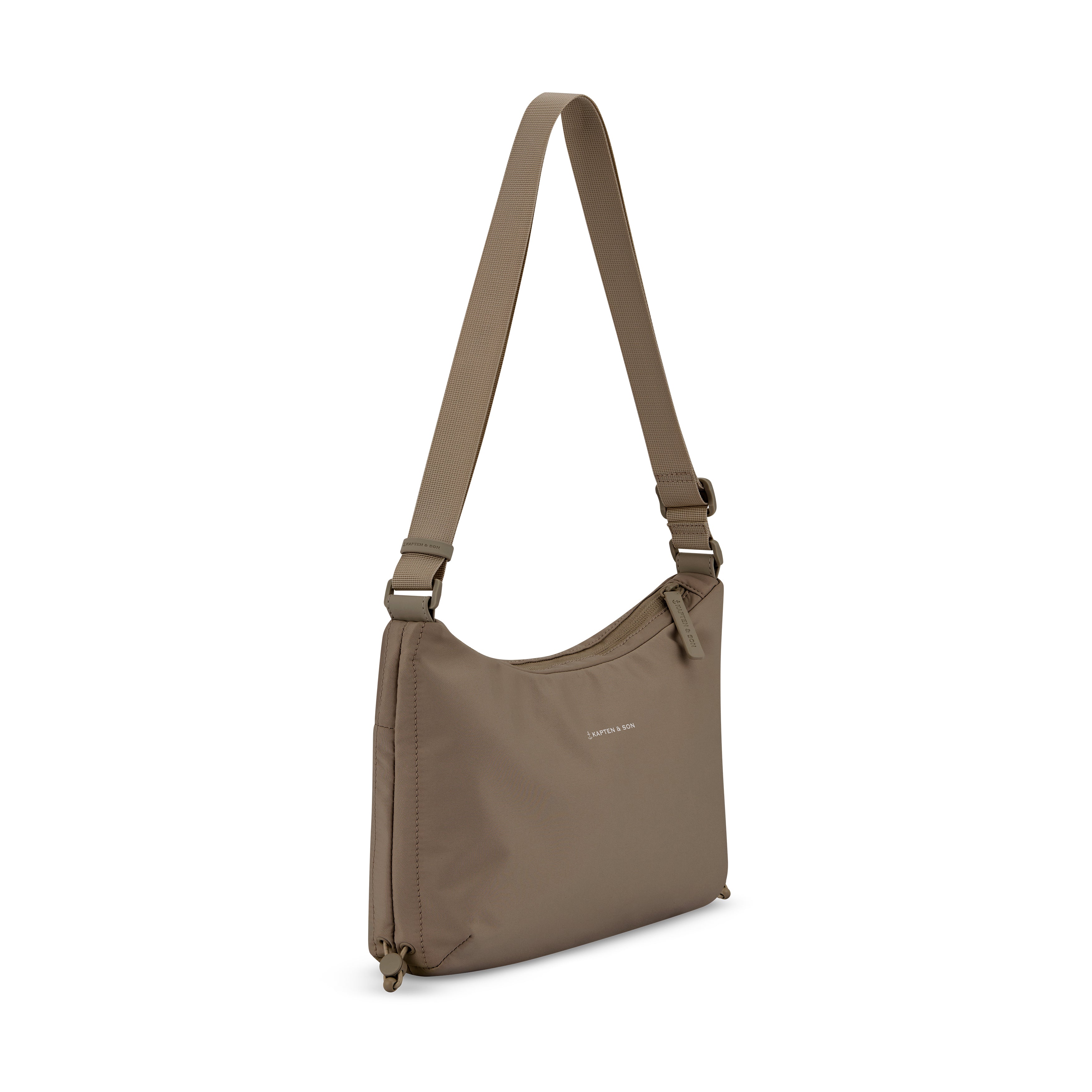 Kapten & Son Skara Small Walnut Umhängetasche Seitenansicht