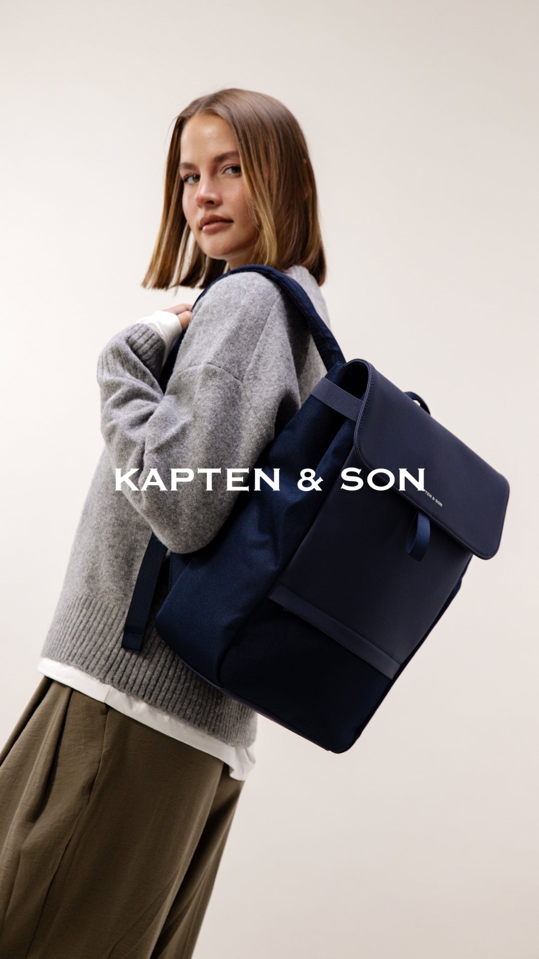 Kapten Son Rucksack auf Model 